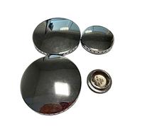 COMPATIBILI CON LOFRA 4 SPARTIFIAMMA IN OTTONE CROMATO COLORE ACCIAIO PER CUCINA LOFRA MISURE 2 GRANDI UGUALI 1 MEDIO 1 PICCOLO no originali ma perfettamente adattabili garantiti