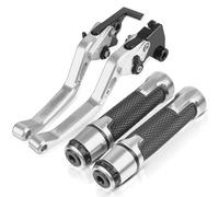 compatibili Per CBR650R CBR 650R CB650R 2018 2019 2020 Manubrio Moto Leve Freno Frizione Regolabili Manopole Maniglia(Sliver)