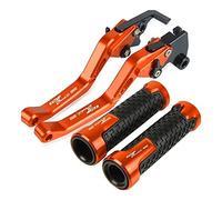 compatibili Per Suzuki Bandit GSF1200 GSF 1200 BANDIT 1996 1997 1998 1999 2000 Manubrio Moto Leve Freno Frizione Regolabili Manopole Maniglia(Orange)