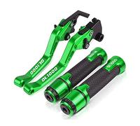 compatibili Per Suzuki DL1000 V-STROM DL 1000 VSTROM 2002-2016 2015 2014 2013 2012 2011 Manubrio Moto Leve Freno Frizione Regolabili Manopole Maniglia(Verde)
