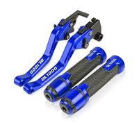 compatibili Per Suzuki DL1000 V-STROM DL 1000 VSTROM 2002-2016 2015 2014 2013 2012 2011 Manubrio Moto Leve Freno Frizione Regolabili Manopole Maniglia(Blu)