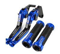 compatibili Per Yama&ha XSR900ABS XSR900 ABS XSR 900 2016-2020 2017 Leva Freno Frizione Moto Leve Pieghevoli Regolabili Allungabili Manopole Manubrio(Blu)