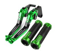 compatibili Per Yama&ha XSR900ABS XSR900 ABS XSR 900 2016-2020 2017 Leva Freno Frizione Moto Leve Pieghevoli Regolabili Allungabili Manopole Manubrio(Verde)