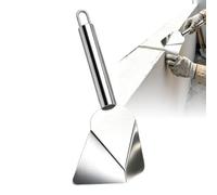 Compatibilidad con múltiples materiales: Esta llana de esquina aplica masil | Compatibilidad con múltiples materiales: Esta llana de esquina aplica masilla, lechada y compuesto para juntas con una cobert