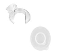 Compatibilità con accessori for for for for mixer Kitchenaid da 7 quarti Accessori for supporto Frusta in filo metallico Gancio for impastare Paletta(Combination 1)