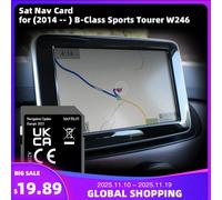 Compatibilità con Mercedes Classe B dal 2014-2020 Auto Kosovo Croazia Navigazione GPS Scheda SD da 32 GB