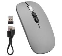 Compatibilità con più dispositivi Mouse wireless ricaricabile, design sottile Mouse portatile per l'uso in movimento, trasmissione dati efficiente