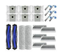 Compatibilità for kit di accessori for aspirapolvere Ecovacs Deebot X9 Pro Omni/Spazzola laterale principale Filtro Hepa Panno for mocio Sacchetto for la polvere