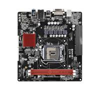 Compatibilità Placa base Fit For ASROCK H110M-PIO LGA 1151 Intel H110 DDR4 32G compatible con 6100 6400 7300 7700 7100 6500 G4600 7600 cpu uDTX