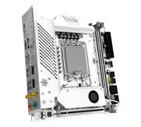 Compatibilità Scheda madre Fit For JGINYUE B760i LGA 1700 Supporto Intel Core i3/i5/i7/i9 12a 13a Memoria DDR4 Desktop itx B760i-Snow Dream