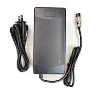 [Compatibilità verificata] Caricatore elettrico a 3 poli da 52 V, compatibile con Apollo 52V Phantom, Explore, Ghost, Pro/Yume Y10/VSETT 9 (non per 9+)/Zero 8X 10 10X ecc. Batteria 52V 14S