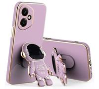 Compatible avec Coque Honor 400 Silicone antichoc Etui de protection pour Honor 400 souple Case avec Support Astronaute Placages Carignon Design (Violet)
