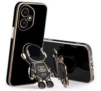 Compatible avec Coque Honor 400 Silicone antichoc Etui de protection pour Honor 400 souple Case avec Support Astronaute Placages Carignon Design (Noire)