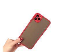 Compatible avec iPhone 12 Pro max Coque en silicone liquide, coque de protection intégrale, coque en silicone liquide, doublure en microfibre douce anti-rayures(Rouge)