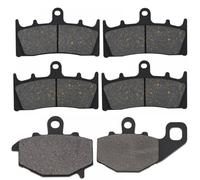Compatible Brake Pads For ZX6R ZX600 ZZR600 ZX9R ZX900 ZX636 A1 J6F J7F J8F J4 B3 B4 636cc Front And Rear(Front and Rear)