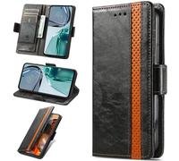 Compatible con Tecno Spark 7T Custodia,Compatibile con Tecno Spark 7 Portafoglio con chiusura magnetica Flip Porta carte Stand Cover Black
