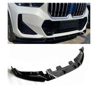 Compatible For B-MW X1 U11 iX1 U12 2023 2024 M Sport Glossy Black Front Bumper Spoiler Lip Car Lower Splitter Blade Body Kit Protector Plate