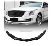 Compatible For Cadillac ATS 2015 2016 2017 2018 Front Bumper Spoiler Lip Carbon Fiber Look/Glossy Black Car Lower Splitter Body Kit Lippe(Carbon Look)