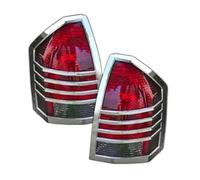 Compatible For Chrysler Abs Car Taillight Frame Cover Chrome Trims Compatible For Chrysler 300/300C 2005-2008(Chrome)