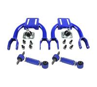 Compatible For Honda Civic EG 92-95 Front Upper Camber Kit Control Arm Car Suspension Oscillating Arm Rear Adjustable Control Arm Auto Part(Blue)