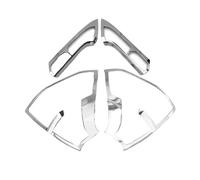 Compatible For Honda CRV 2012 2013 2014 2015 2016 ABS Chrome After Rear Tail Lights Lamp Covers Frame Trim Car Styling Sequins 4pcs(15-16)