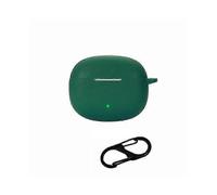 Compatible for Honor Earbuds X3i Silicone Bluetooth Earphone Silicone Case Anti-drop Earbuds Cover with Anti-lost BuckleDarkGreen SZRH