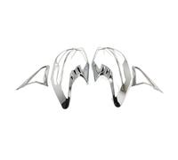 Compatible For Nissan Kicks 2017 2018 2019 2020 2021 2022 2023 Car Eyebrow ABS Chrome Cover Trim Back Tail Rear Light Lamp Frame Parts 4PCs