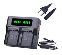 Compatible for Panasonic VW-VBD58 Caricabatteria 5200mAh