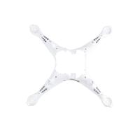 Compatible for Phantom 4 Pro Advanced Upper Middle Shell Landing Gear Body Frame Drone Repair Part(Middle Shell)