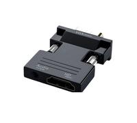 -Compatible to VGA Converter with 3.5mm Audio Cable for PS4 PC Laptop TV Monitor Projector