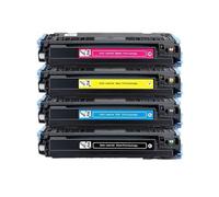 Compatible Toner Cartridge Q6000A Q6001 Q6002 Q6003 Replacement For Color Laser Printer Models 1600 2600n 2605 2605dn 2605dtn 124A