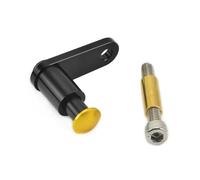 Compatible With C400GT/C400X C400/C 400GT/X CNC Motorcycle Parking Brake Switch Auxiliary Stop Lever Lock For Preventing Falls(Yellow)