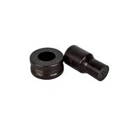 Compatible with CH-60 Hydraulic Punch Round Hole Punch Die Set for Metal Stamping and Sheet Metal Working (Black Round Hole,11mm)