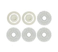 Compatible With Ecovacs T30 Pro/T30 Pro Omni DDX14/T30 Max. Mop Holder Robot Vacuum Mop Cloth Mopping Module Replacement Mop Parts(6pcs)