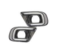 Compatible With FIAT Freemont Compatible With Dodge Journey 2014-2016 LED DRL Daytime Running Light Daylight Signal Lamp Car-Styling Lights(Model A)