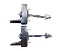 Compatible With Front Door Stop Tie Rod Left Right Per Toyota Highlander GSU4 ASU4 2009 2014 686100E031 686300E031 Fermo Cinghia Bloccaggio Cerniera Anteriore Lato Guida Sinistro(Rear Left and Right)