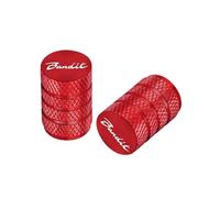Compatible With GSF 250 600 600S 650 650S 650N 1200 1250 Bandit 650S Motorcycle Accessories Aluminum Wheel Tire Valve Caps(Red)