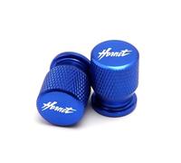 Compatible With Hornet CB600F CB600 CB919 Goldwing Gl1800 Hornet 600 Motorcycle Accessories CNC Aluminum Wheel Tire Valve Caps(Blue)