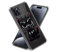 Compatible with Iphone 15 Pro Cell Phone Case Pattern Printing Soft Tpu Back Cover Style C iPhone 15 Pro Black