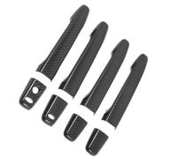 Compatible with Mitsubishi for Lancer for Evolution X for Evo Car Exterior Door Handle Moulding Cover Trim Decor (Smart Key Carbon)