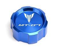 Compatible with MT07 MT-07 MT 07 FZ07 2015-2021 2022 2023 2024 Front Rear brake Fluid Reservoir Cover oil filler Cap tire valve cap(Rear blue)