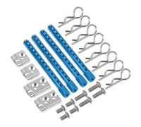 Compatible With Tamiya For TT02 TT02D 1/10 RC Car Upgrade Parts Modification Spare 4pcs Aluminum Alloy Shell Body Mount Riparazioni