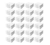 Compatible With XiaoMi ROIDMI EVE Plus Accessories Dust Bag Robot Garbage Storage Bag Replacement Vacuum Cleaner Spare Parts (Color : 24PC)