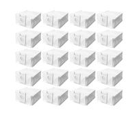 Compatible With XiaoMi ROIDMI EVE Plus Accessories Dust Bag Robot Garbage Storage Bag Replacement Vacuum Cleaner Spare Parts (Color : 20PC)