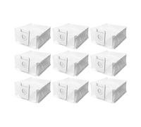 Compatible With XiaoMi ROIDMI EVE Plus Accessories Dust Bag Robot Garbage Storage Bag Replacement Vacuum Cleaner Spare Parts (Color : 9PC)