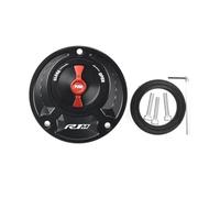 Compatible With YZF R1 R1M R7 R6 R15 R15M R3 Fuel Gas Tank Cover Motorcycle Accessories Quick Release Rotate Aluminum Oil Cap Racing(Black Red R1m)