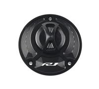 Compatible With YZF R1 R1M R7 R6 R15 R15M R3 Fuel Gas Tank Cover Quick Release Rotate Aluminum Oil Cap Racing Motorcycle Accessories(Black R1)