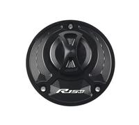 Compatible With YZF R1 R1M R7 R6 R15 R15M R3 Fuel Gas Tank Cover Quick Release Rotate Aluminum Oil Cap Racing Motorcycle Accessories(Black R15M)
