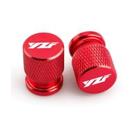 Compatible With YZF R1 R3 R6 R25 R125 R7 YZF Motorcycle CNC Tire Stem Air Cap Airtight Cover Wheel Tire Valve Caps(Red)