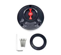 Compatible With YZF R1 R3 R6 R7 R25 R125 2010-2023 2022 Keyless Motorcycle Fuel Gas Tank Cap Cover(Red)